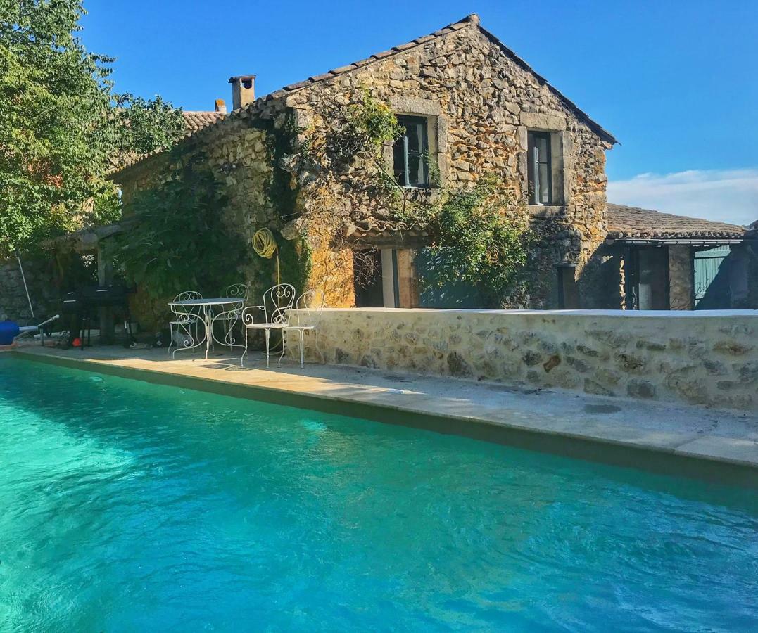 La Magnanerie D'Audabiac Villa Lussan  Eksteriør bilde